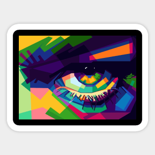 EYES WPAP Sticker